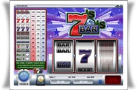 Seven and Bars Slot - Club Vegas USA Casino