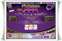 Tri Card Poker - Super Slots Casino